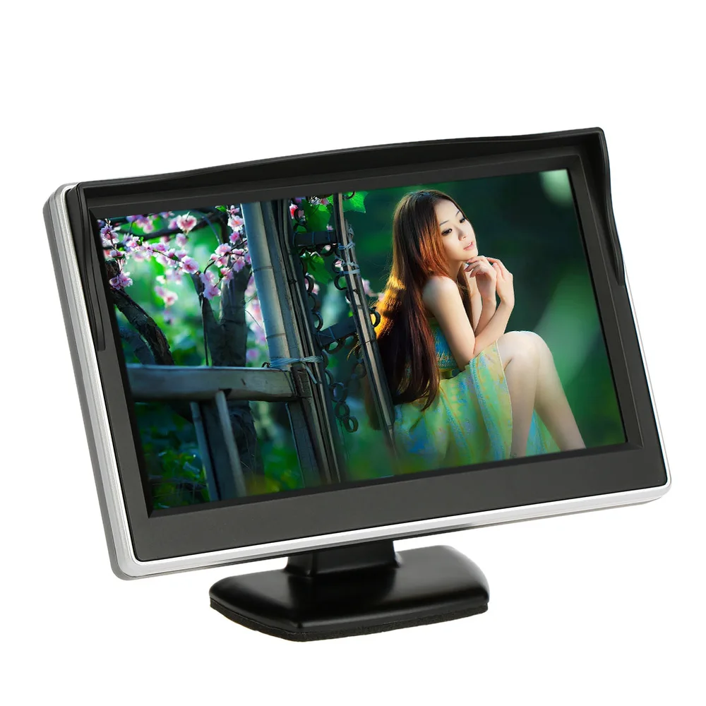 5 &quotTFT LCD автомобильный монитор парковочная помощь Автомобильная камера заднего