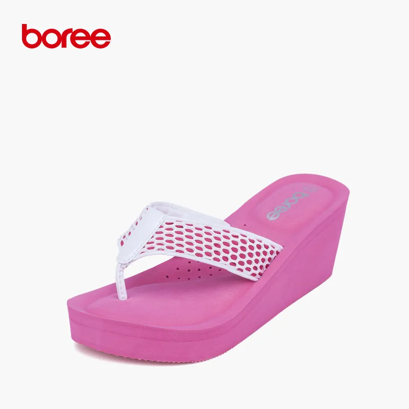 Boree/Летние женские сандалии Модные Сланцы повседневная обувь Soft Air Mesh