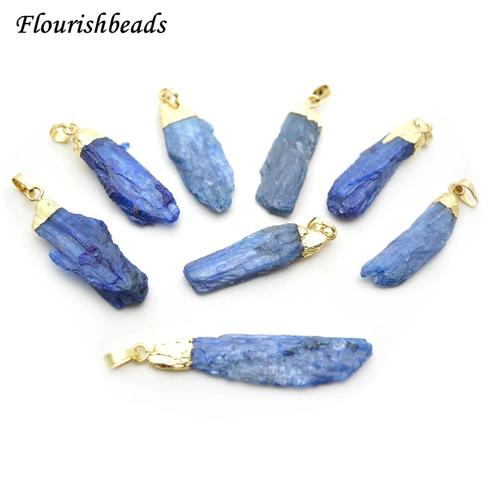 5 шт. в партии подвески форме ленты из натурального кианита|lot pendants|lot lotlot necklace |