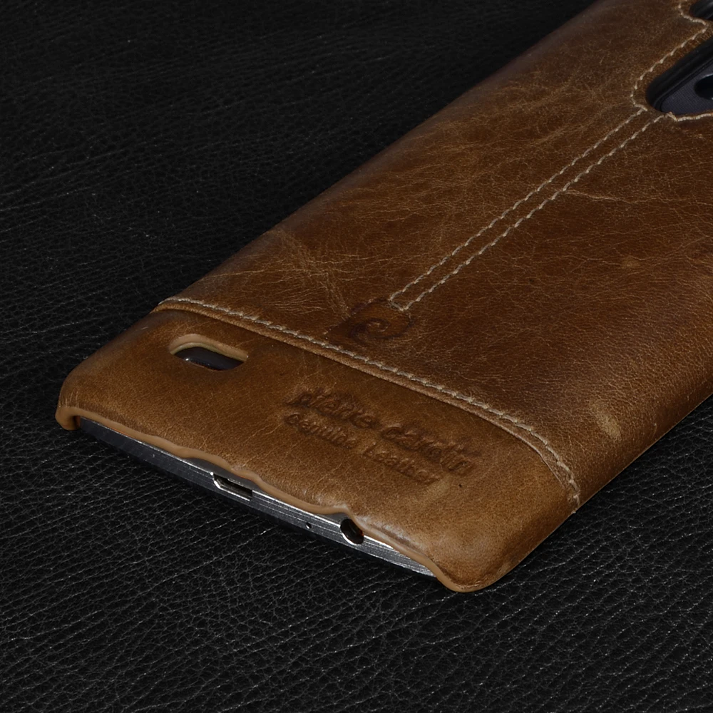 Чехол Pierre Cardin из натуральной кожи для LG G5 роскошный классический противоударный