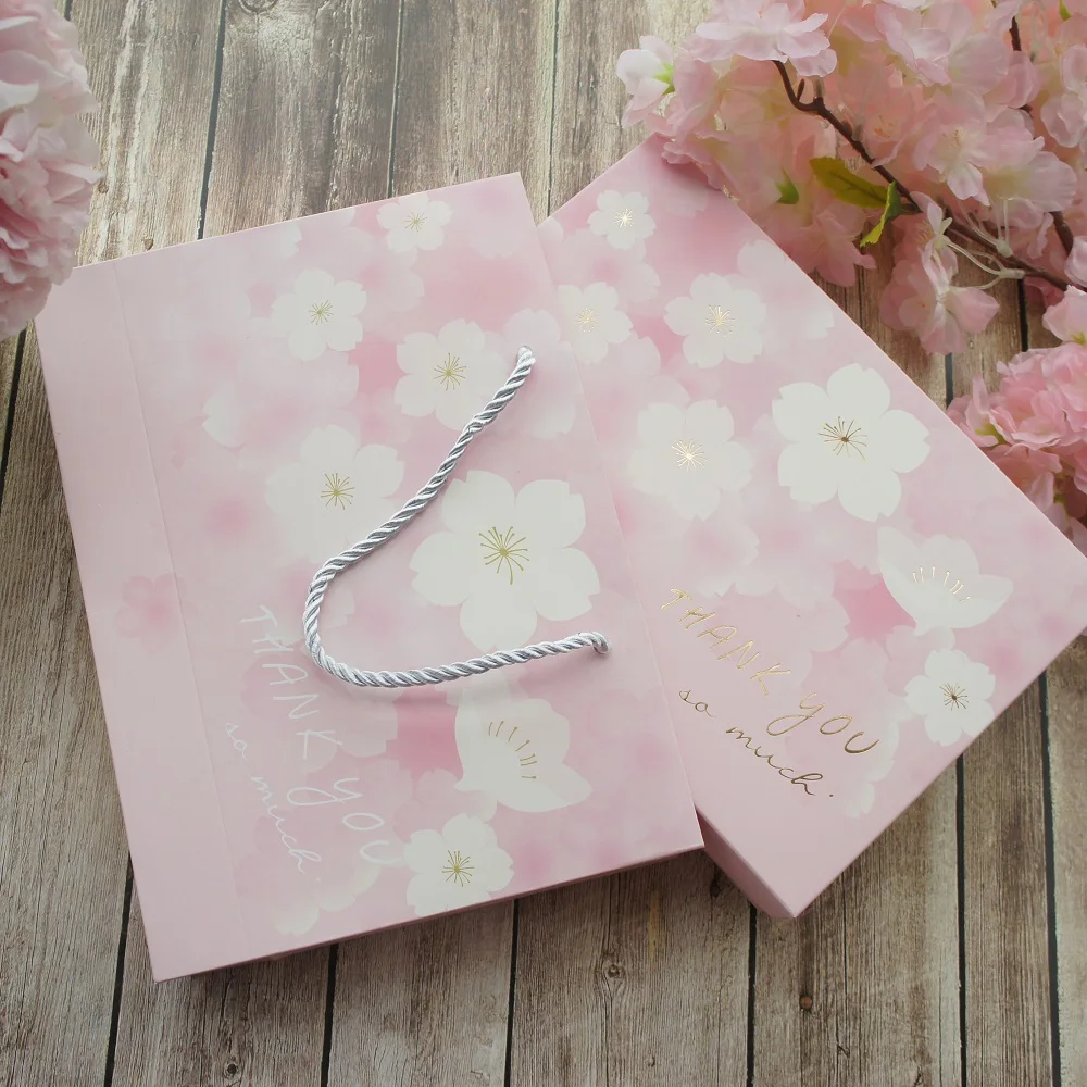 5 шт Золотой цветок спасибо бумажная коробка как Макарон шоколадное печенье