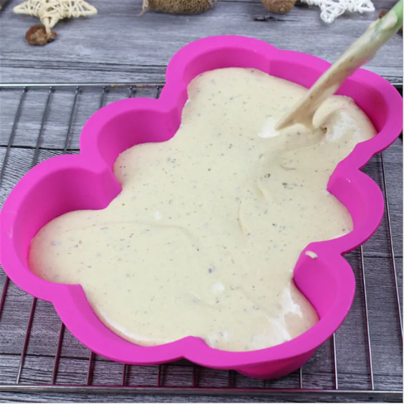 Силиконовые формы для выпечки Медведь 15 х17 см|silicone cake mold|cake moldsilicone |