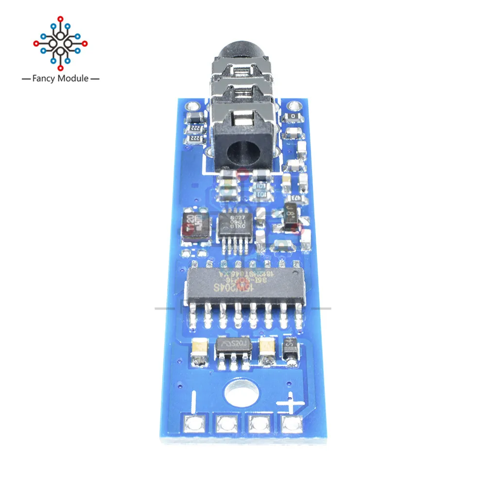 Модуль стерео FM передатчика постоянного тока 3 6 в цифровой беспроводной