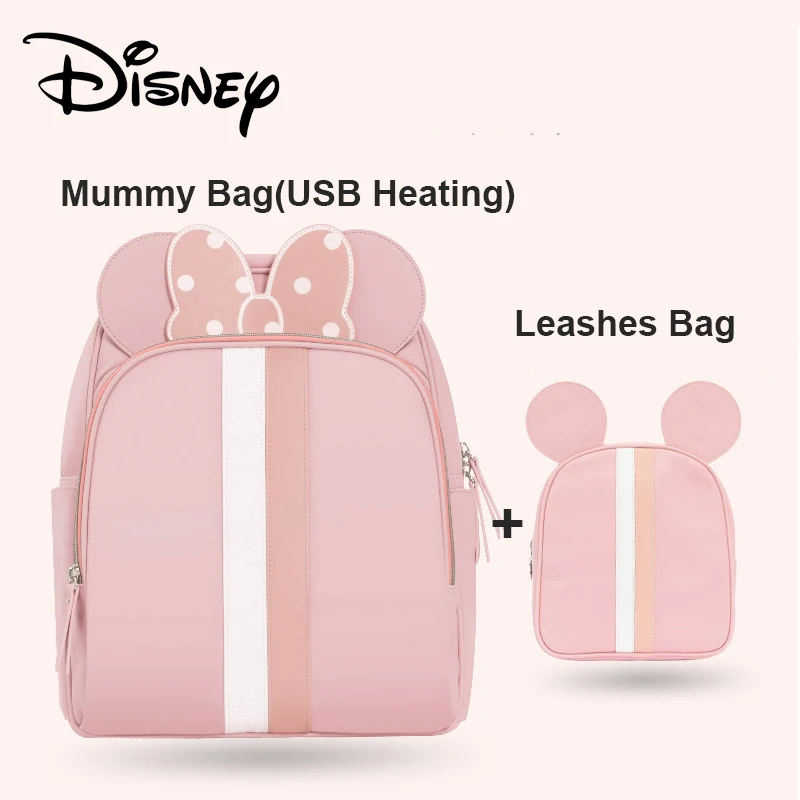 4 Сумка для подгузников disney, 2 шт., рюкзак с USB изоляцией, сумки для бутылочек, большая емкость, для путешествий, Оксфорд, для кормления, уход за ребенком, Мумия, сумка для подгузников - Цвет: 4