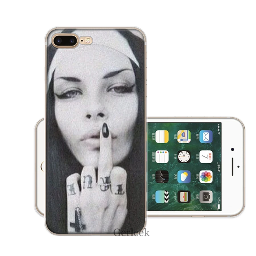 Забавный сестра Нун сексуальная девушка чехол для телефона iPhone 7 8 6 6S 5 5S SE 11 Pro XR X XS