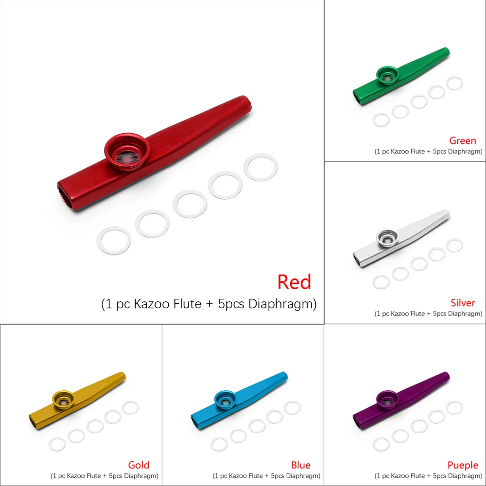 6 цветов kazoo легкий портативный для начинающих флейта любителей музыки опционально деревянный духовой инструмент простой дизайн