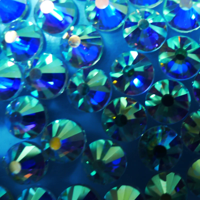 Высокое качество 288 шт. SS30 AB с плоской задней поверхностью прозрачные блестящими