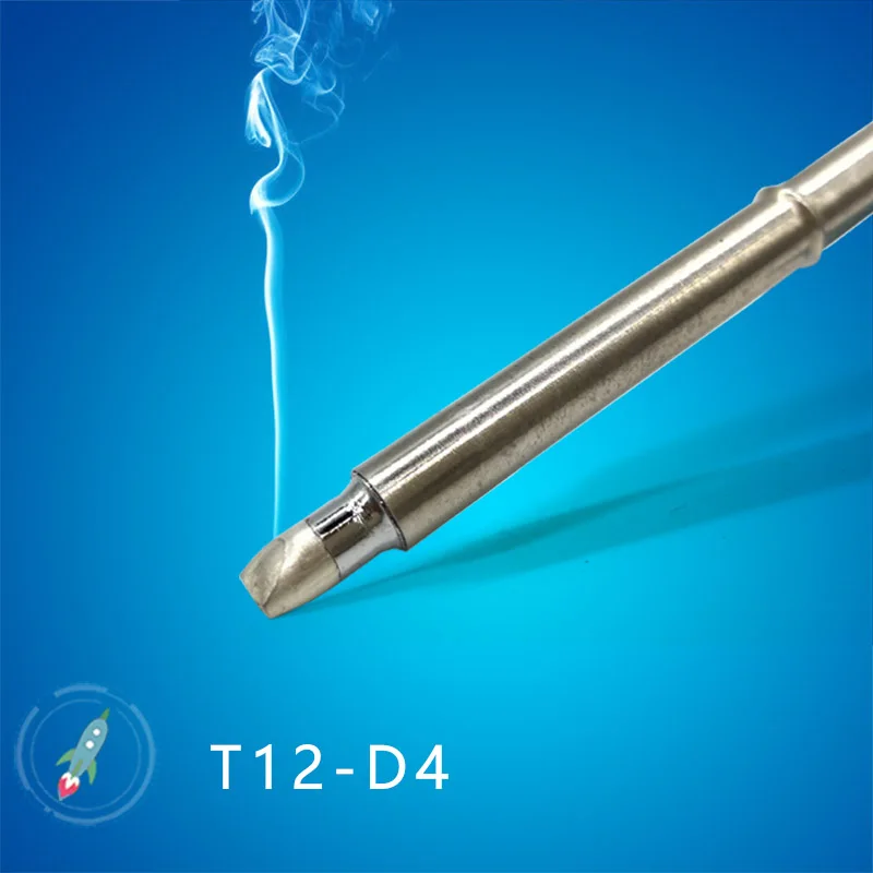 Наконечники для паяльника QUICKO T12-D24 D52, формы D, для FX9501/951/907, T12, рукоятка OLED и STC-LED, T12, паяльная станция 7s из расплавленного олова