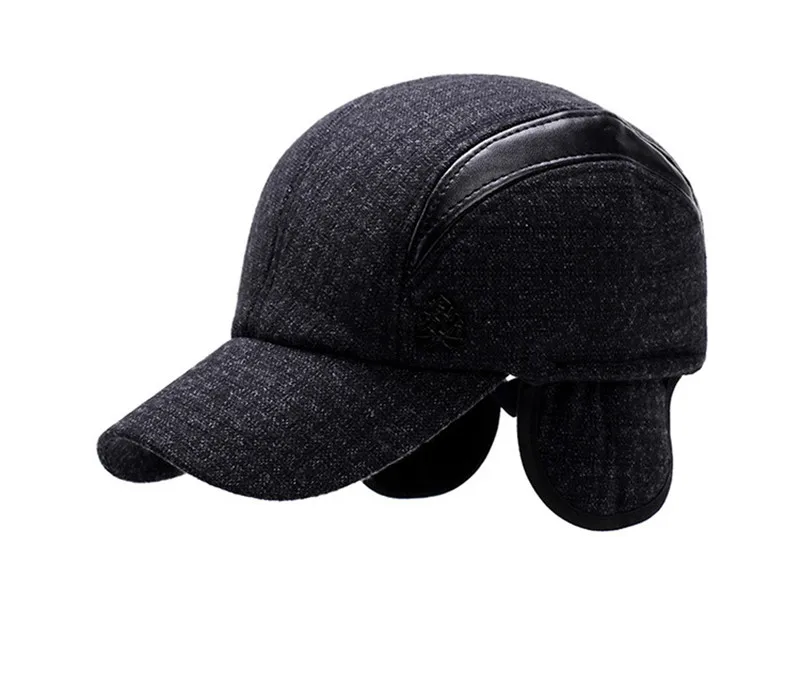 XdanqinX, для взрослых, мужская шапка, зимняя, теплая, Бейсболка, Snapback, мужская, с костяным язычком, кепка, s, регулируемый размер, повседневная, модная, для папы, шапки для мужчин