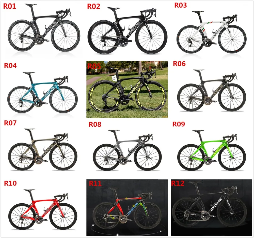 Новые Cipollini RB1K UD/труба из углеродистого волокна 3 K T1100 углеродный шоссейный велосипед рама+ вилка+ подседельный штырь+ зажим+ Размер верхней части 47/49/52/54/56 см