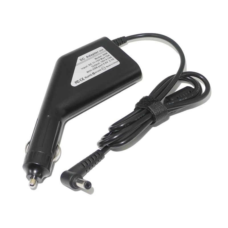 19V 4.74A 90W 5 5*2 5mm Автомобильное зарядное устройство для ноутбука ASUS Lenovo Toshiba Fujitsu