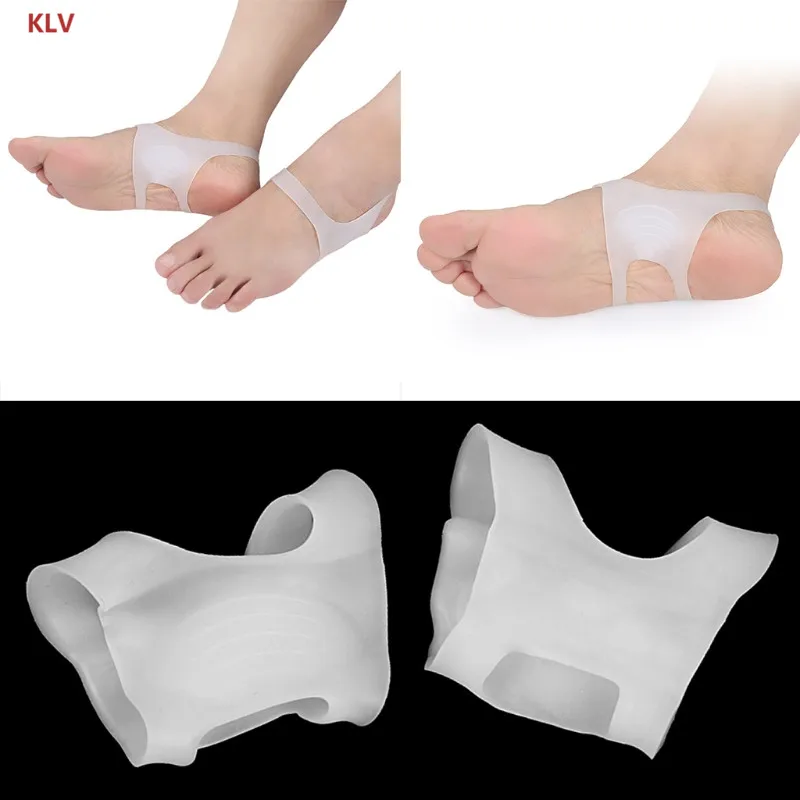 

KLV No Slip Orthopedic Insoles Shoe Pads Women's Silicone Accessories Leg Valg Foot Leg Correction