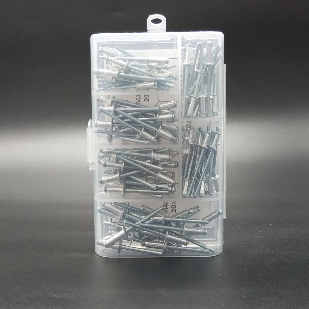 120pcs Nail Decoration Aluminium Blind Rivet Pop kits | Строительство и ремонт