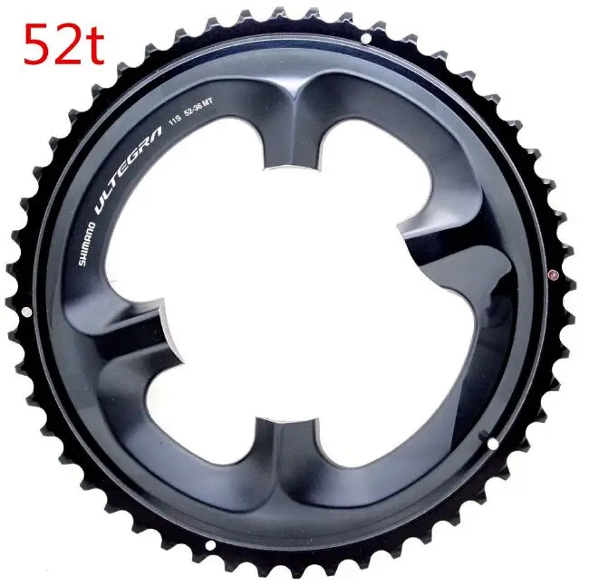 52t Shimano Ultegra R8000 11 скоростная шоссейная велосипедная цепь 52-36T 50-34T bcd 110 мм R8000 52T 50T 36T 34T Crown 110BCD - Цвет: 52t