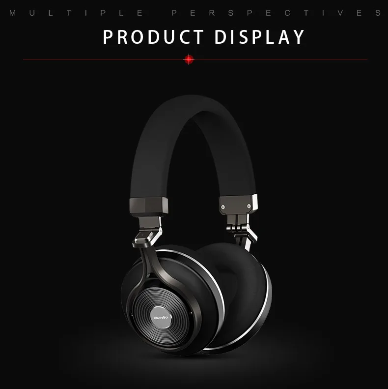 Bluedio T3Plus наушники Беспроводная bluetooth-гарнитура Смарт Bluetooth 4,1 наушники/наушники с sd-картой слот для приложения