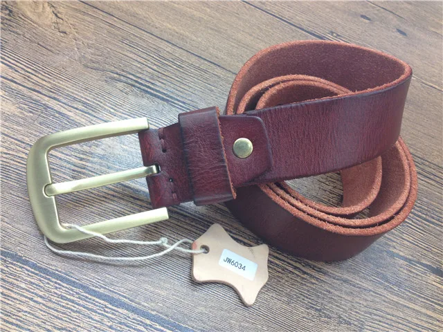 

Ремень мужской из натуральной воловьей кожи, Модный Роскошный дизайнерский пояс, официальный аксессуар для мужчин, 100%