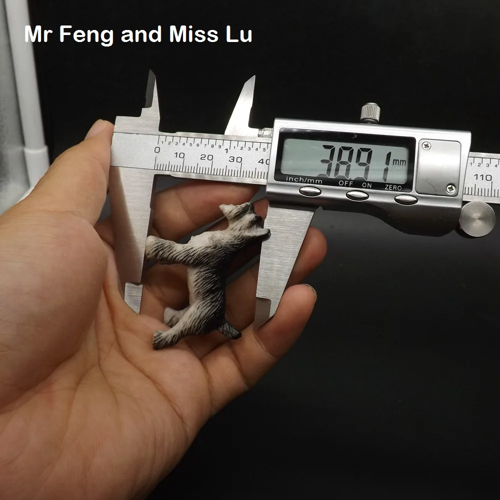 Маленький щенок собака модель животного Имитационные игрушки для