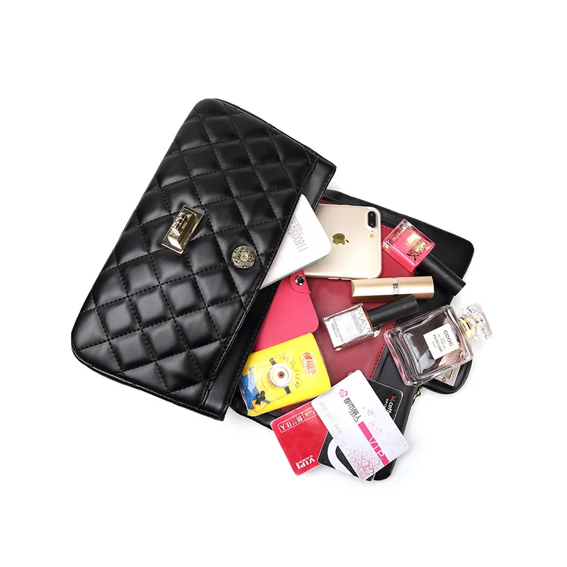 Женская сумка 2020 Новый ромбовидная на цепочке женская через плечо модная сумки в