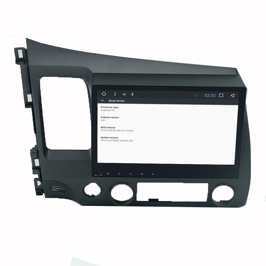 Asvegen Android 7 1 четырехъядерный Автомобильный GPS Радио dvd плеер для Honda Civic 2006 2011 2008