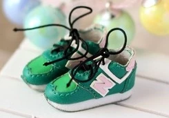1 пара симпатичных спортивных туфель blyth doll; яркие цвета; обувь для скейтера; обувь для кукол blyth momoko azone1/6; аксессуары для кукол; кроссовки для кукол - Цвет: green
