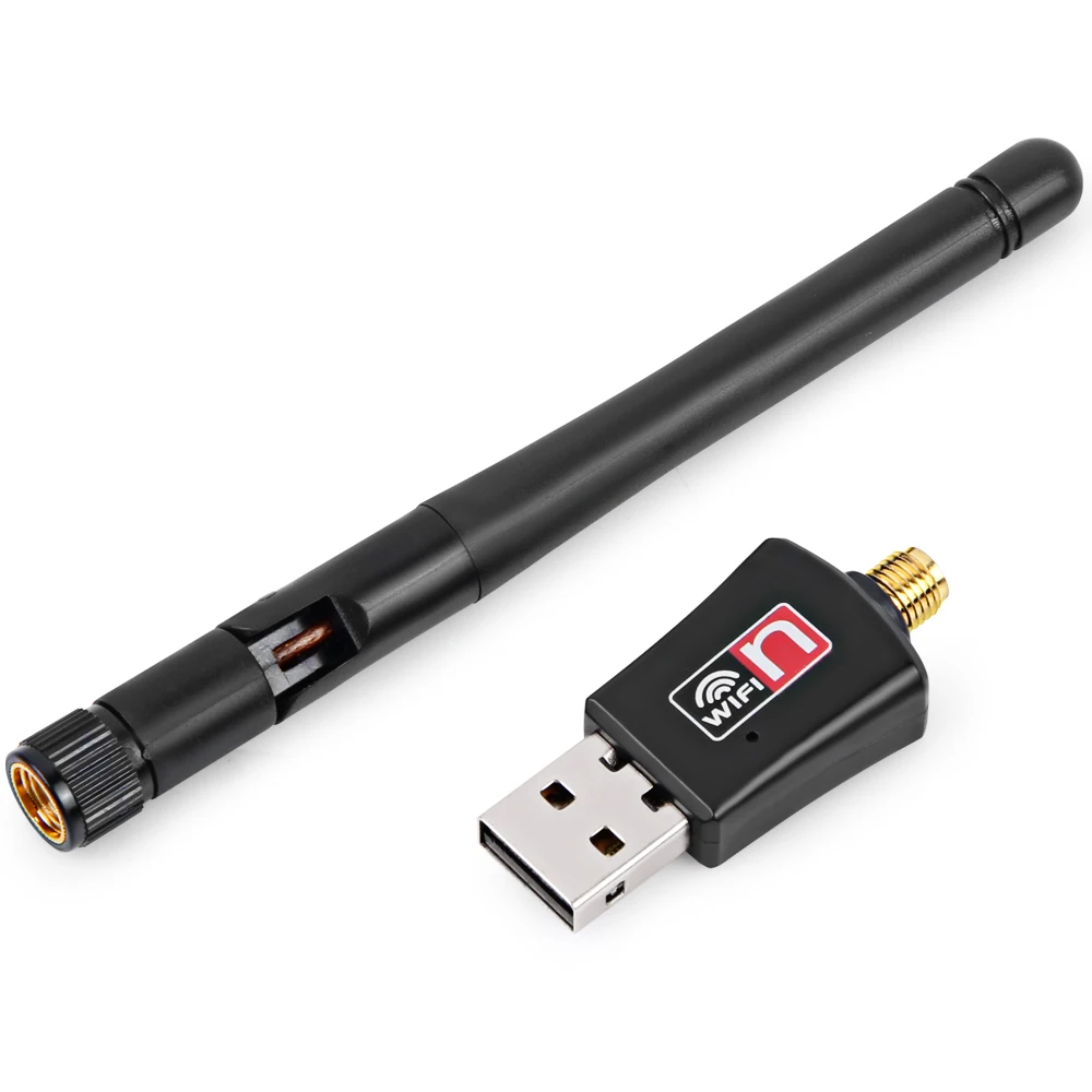 300 Мбит/с беспроводной Wifi адаптер USB приемник с 2 дБ антенной Lan сетевая карта