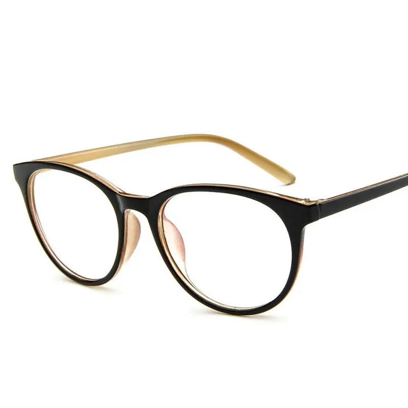 MINCL/многоцветные оправы для очков мужчин и женщин Мода 2017 простые зеркальные