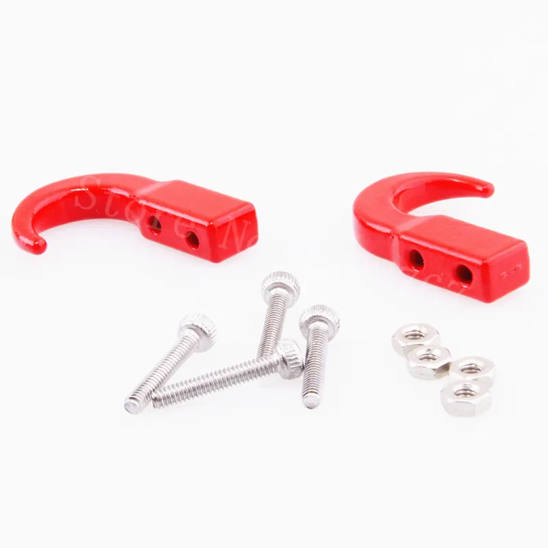 2 шт. RC металлический Вранглер буксировочный крюк Рок Гусеничный багги для