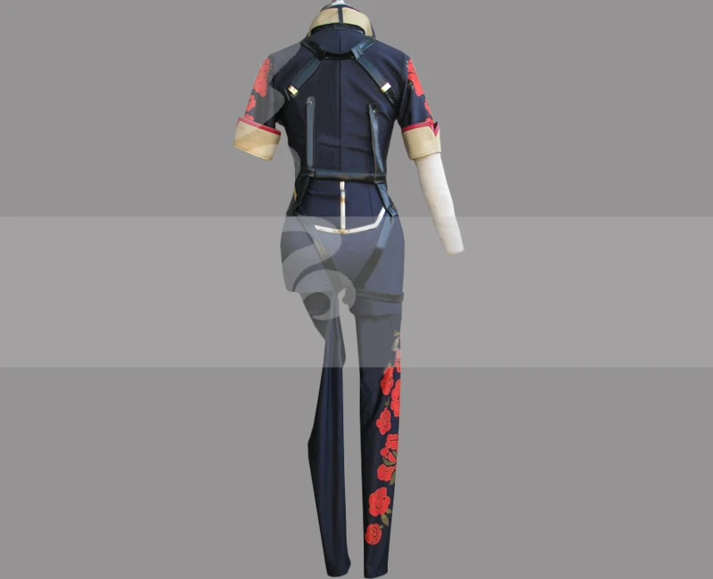 Настраиваемый костюм для косплея Overwatch Lena Oxton Tracer Skin Rose|Игровые костюмы| |