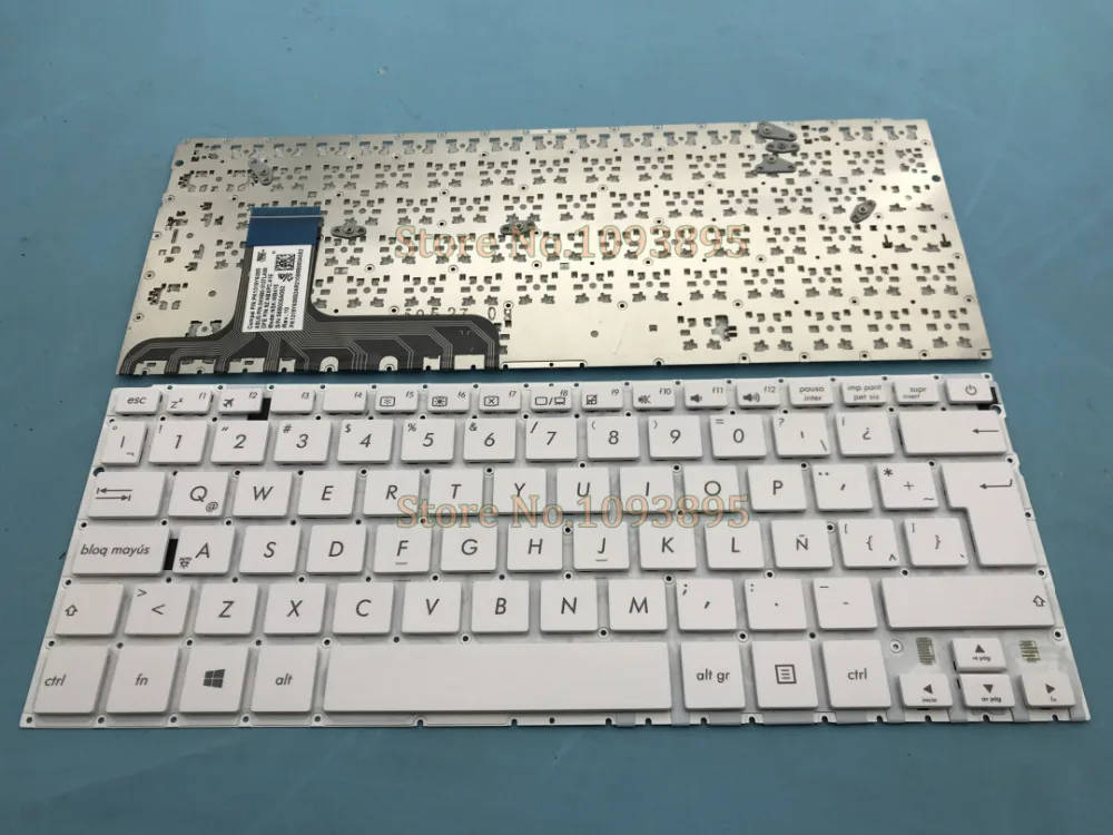 Новая ЛАТИНСКАЯ Испанская клавиатура для Asus ZenBook UX305 UX305LA UX305UA UX305CA UX305F белая