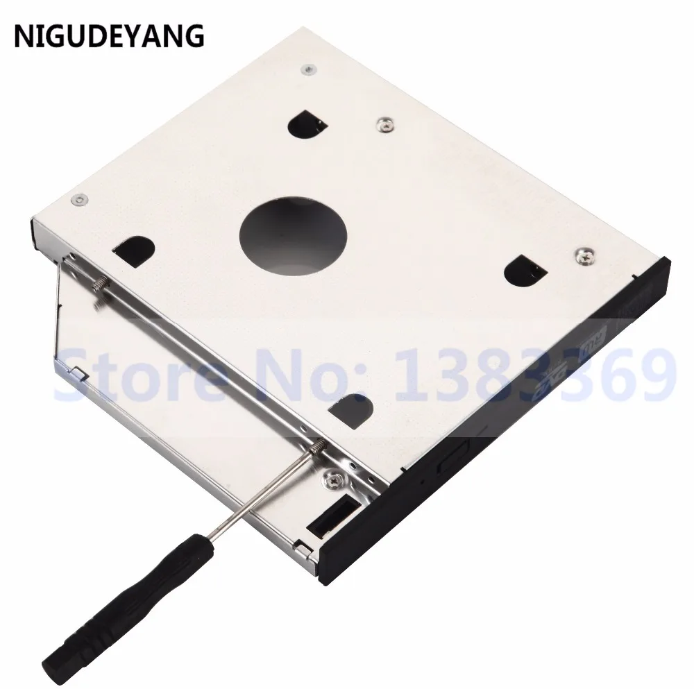 

NIGUDEYANG 2nd Hard Drive HDD Caddy Adapter For Toshiba A500 A505 A505D Swap TS-L633P DVD