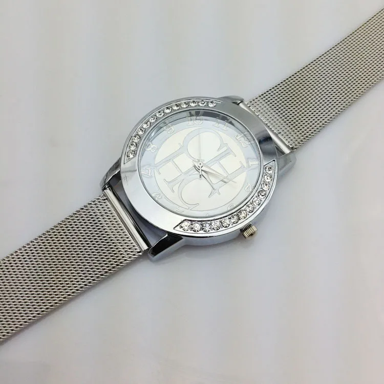 Reloj mujer женские часы Geneva с кристаллами на каждый день кварцевые для женщин 2018