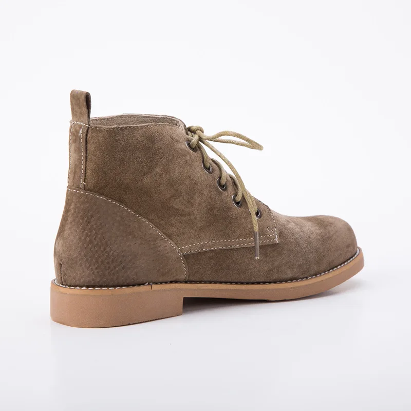 Movland-2019 autumn&ampwinter new products pigs Paris leatherJapanese style simplified Martin boots Pure handmade | Обувь
