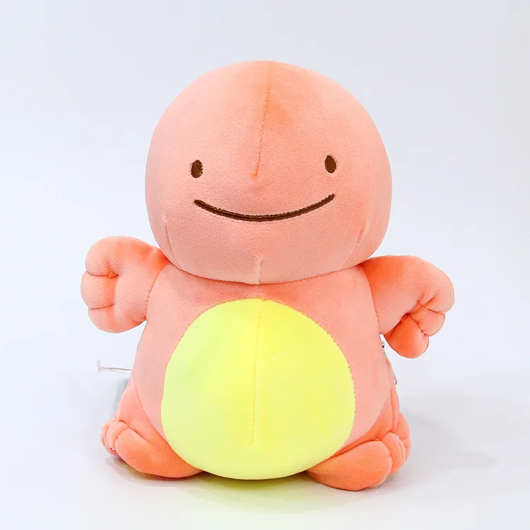 Японский аниме 25 см Ditto as Pikachu Charmander Bulbasaur Squirtle Snorlax Clefairy Poliwag Gengar Lapras мягкий милый