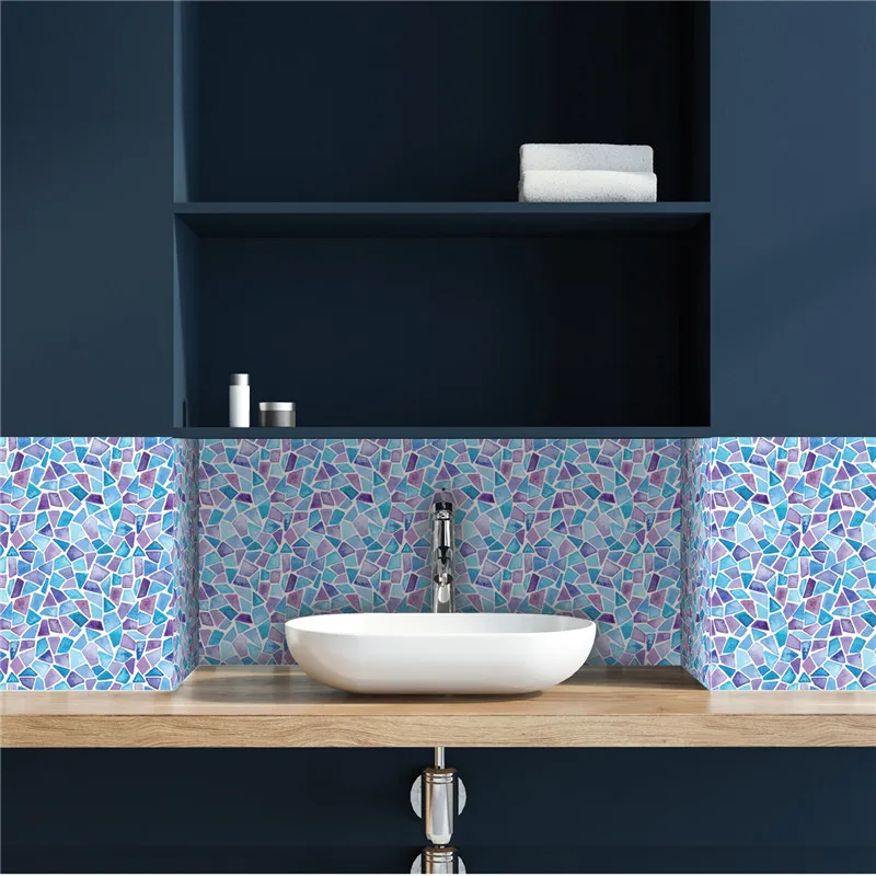 Самоклеящаяся мозаичная плитка Azulejos Autoadhesivos Cocina для кухни 6 шт./лот декор ванной