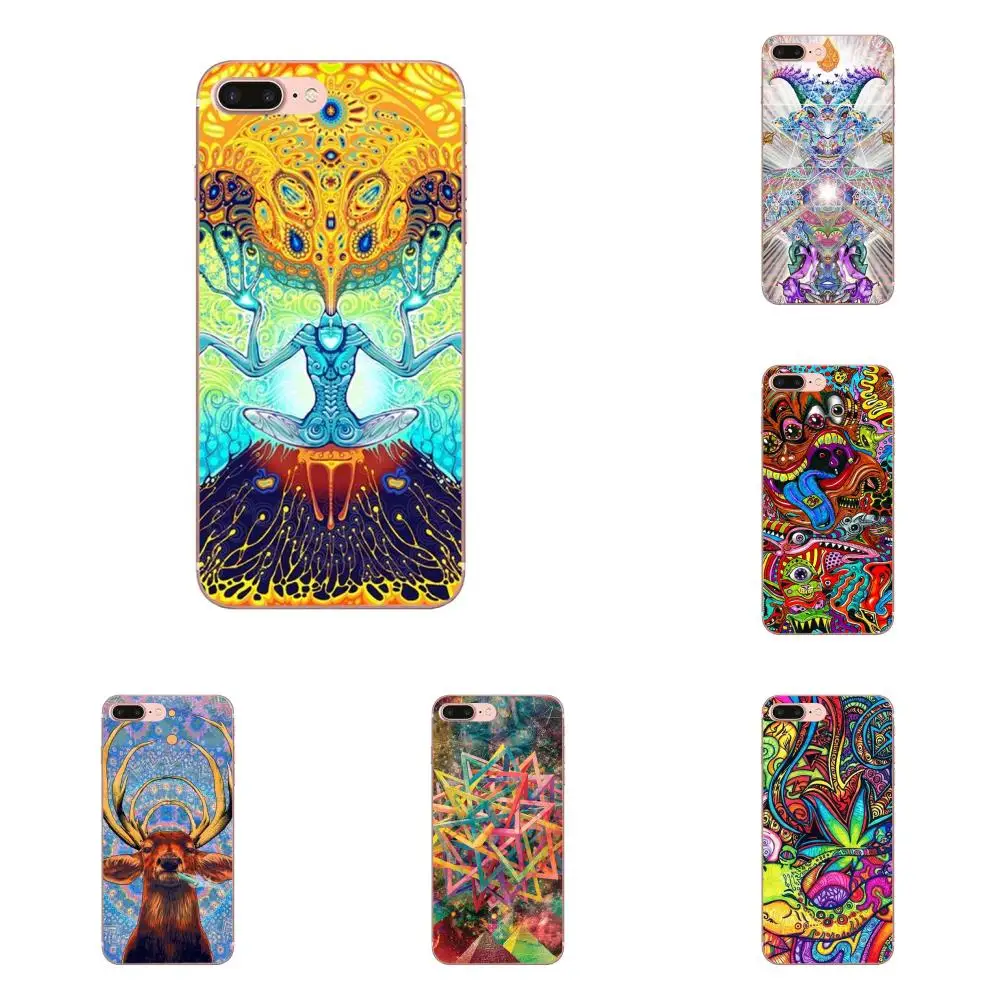 Psychedelic рисунок Сова глаза черный для Huawei Nova 2 V20 Y3II Y5 Y5II Y6 Y6II Y7 Y9 G8 G9 GR3 GR5 GX8 Prime 2018 2019 |