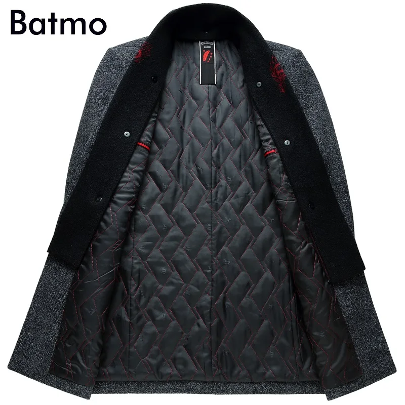 BATMO 2018 Новое поступление зимнее высококачественное шерстяное умное повседневное
