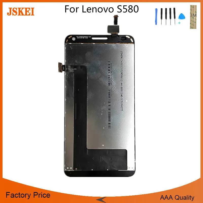 5 ''Высокое Качество для Lenovo S580 ЖК экран дисплей с кодирующий преобразователь