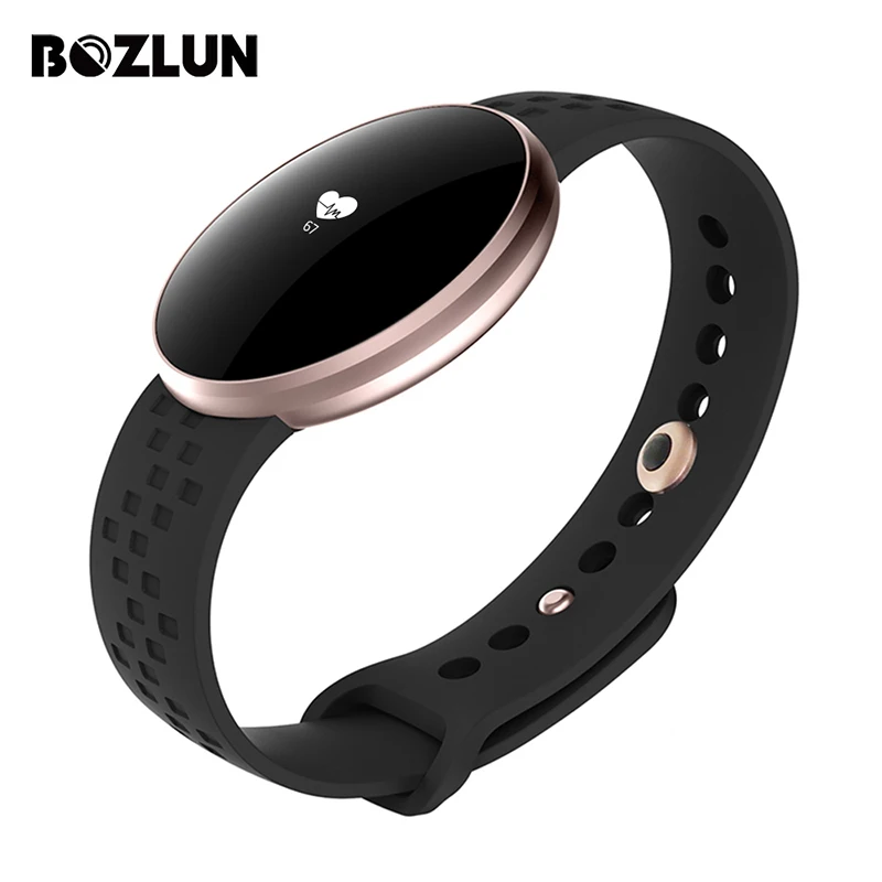 BOZLUN Для мужчин Smartwatch Смарт Часы Heart Rate Фитнес браслет часы Водонепроницаемый Reloj