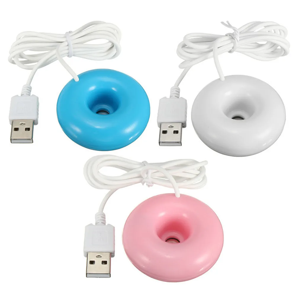 Стильный Изысканный ладан горелка для дома и офиса мини USB пончик-увлажнитель