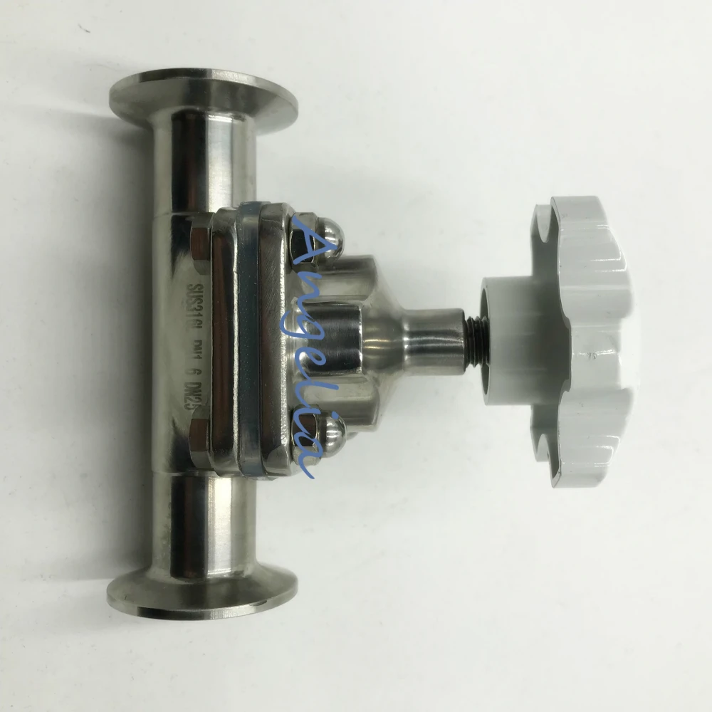 1/2 &quotтруба OD 15 мм санитарная нержавеющая сталь 316L Tri Clamp 50 5 мембранный клапан