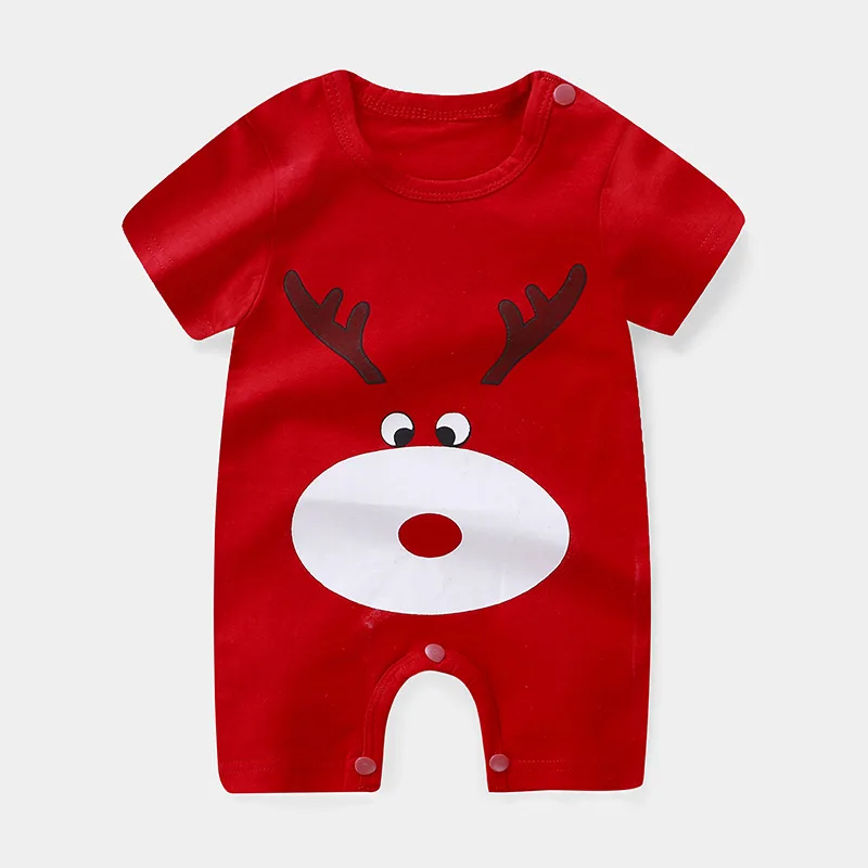 Neonatal Baby Clothes Summer Uniform Wear Slim Climbing Pants Number Three Jumpsuit | Мать и ребенок