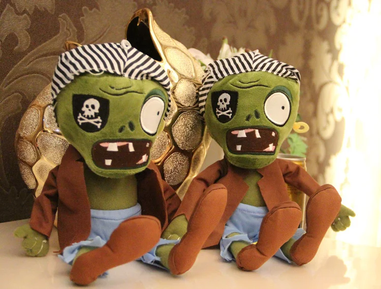 Горячие продаж 30 см зеленый Зомби Растения против Плюшевые игрушки куклы Мягкие
