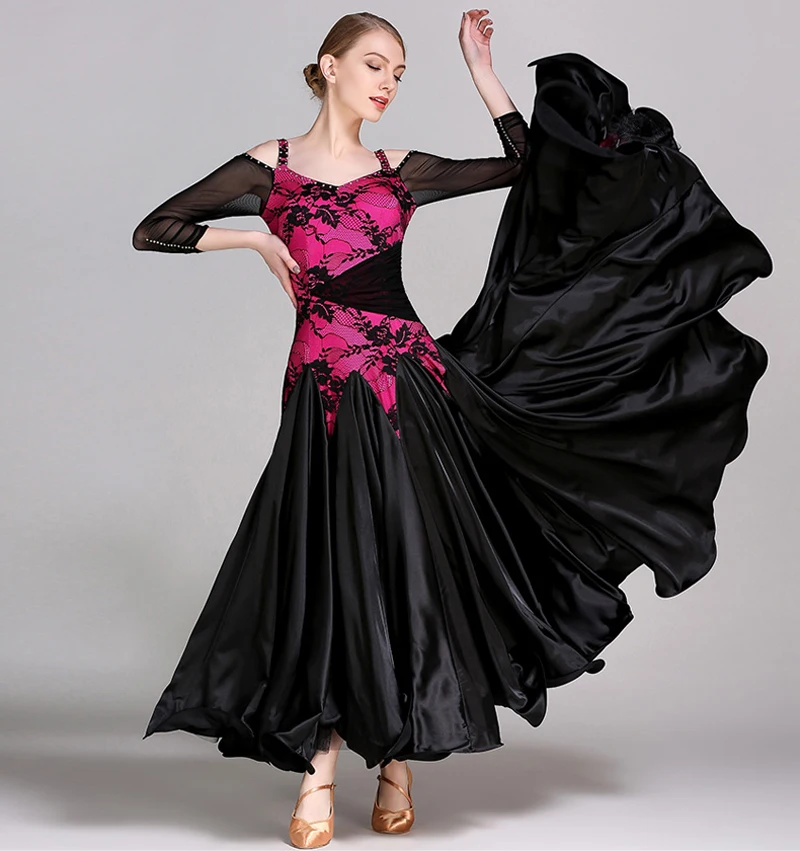 Standard Ballroom Dresses Women 2021 New High Quality Sexy Waltz Dancing Skirt Lady's Tango Competition Dance Dress | Тематическая