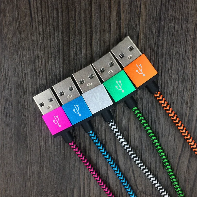 Нейлоновый Micro USB кабель для быстрой зарядки и синхронизации данных, кабель для зарядки, шнур для мобильного телефона Android samsung huawei Xiaomi OPPO SONY Tablet
