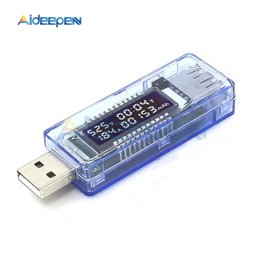 Цифровой USB-тестер вольтметр диагностический прибор для внешнего аккумулятора