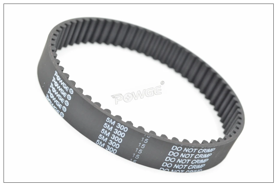 Синхронный ремень POWGE 300/305/310/315 5 м зубья = 60/61/62/63 много ширины замкнутый контур HTD