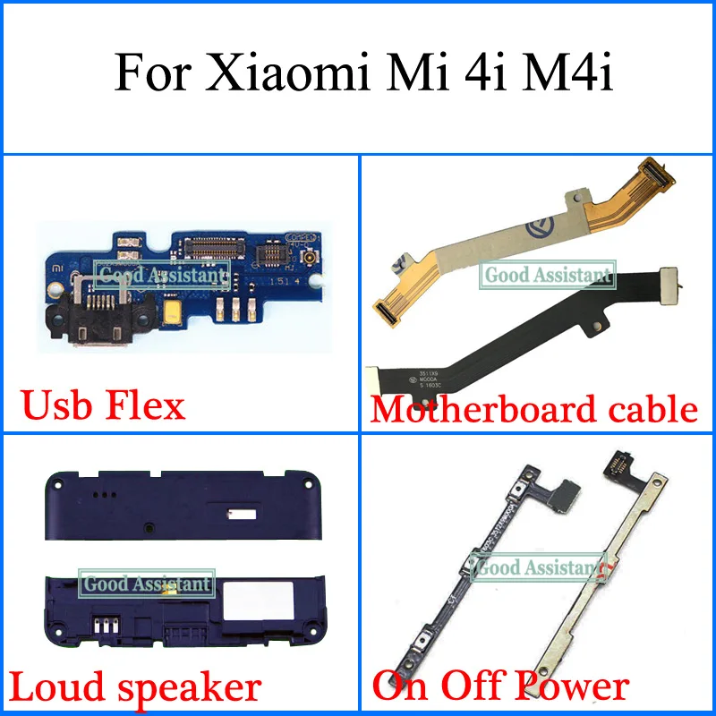 Гибкий Usb кабель для материнской платы Xiaomi Mi 4i mi4i m4i громкий динамик вкл/выкл