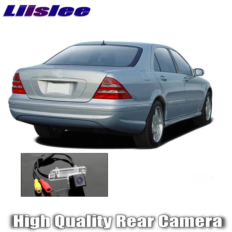 Камера заднего вида Liislee для Mercedes Benz S MB W220 S280 S320 S400 S350 S430 S500 S600 S55 S63 S65 CCD + RCA|w220 camera|mb