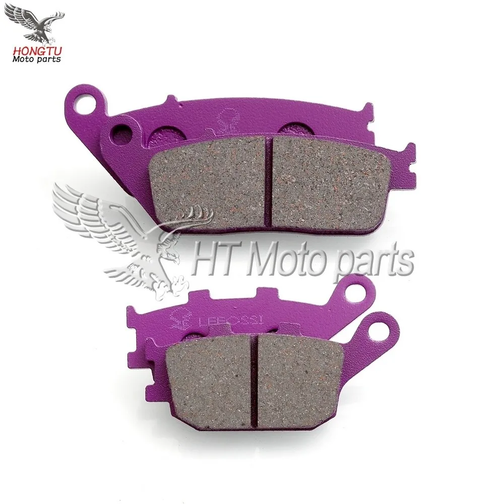 Мотоциклетные углеродное волокно передние/задние тормозные колодки для Honda VT1100C2