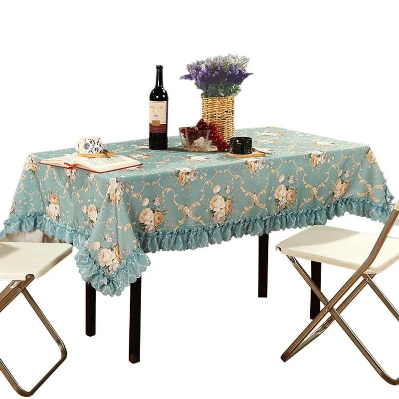 1PCS Printing Coffee Table Cloth Fabric Rectangle Waterproof Modern Minimalist Custom Garden Tablecloth Free Shipping | Дом и сад